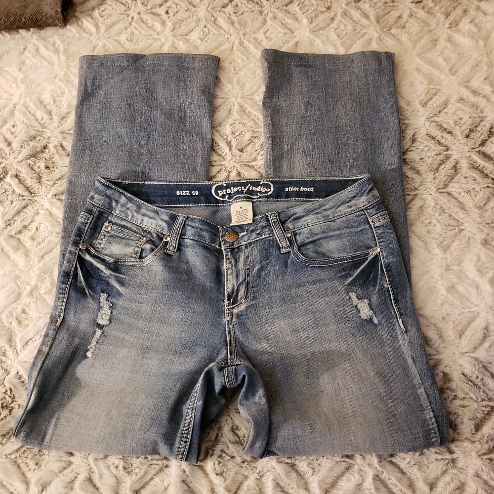 Project Indigo Rhinestone Embellished Jeans - Picture 8 of 15